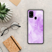 Thumbnail for Watercolor Lavender - Samsung Galaxy M31 θήκη