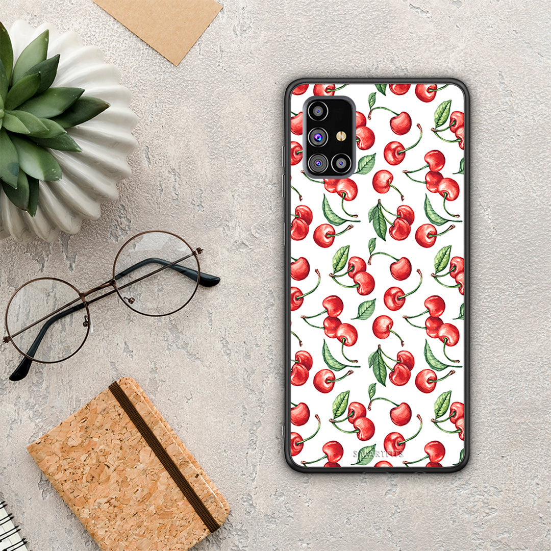 Cherry Summer - Samsung Galaxy M31s θήκη