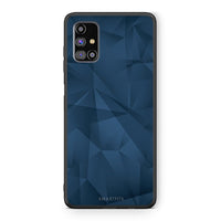 Thumbnail for 39 - Samsung M31s  Blue Abstract Geometric case, cover, bumper