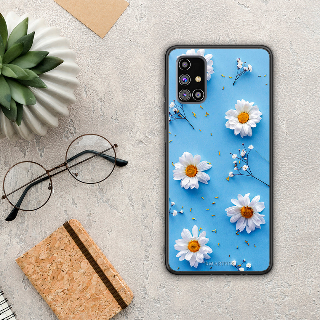 Real Daisies - Samsung Galaxy M31s θήκη