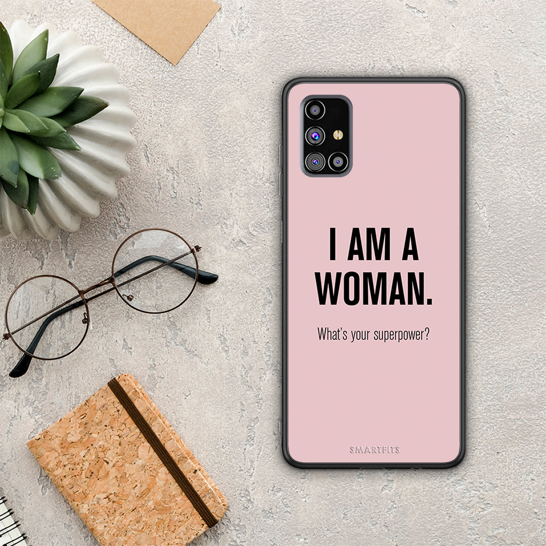 Superpower Woman - Samsung Galaxy M31s θήκη
