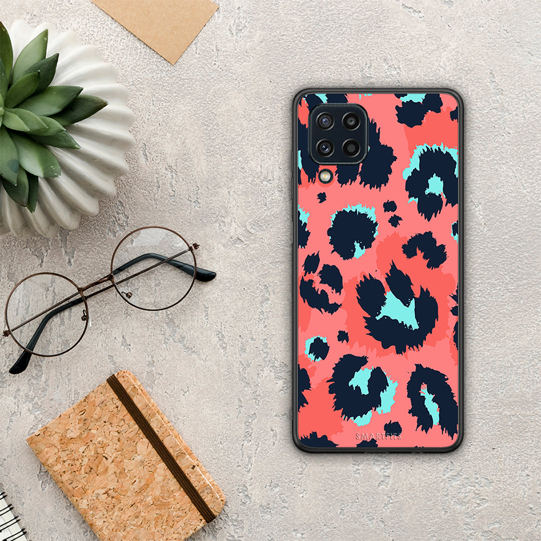 Animal Pink Leopard - Samsung Galaxy M32 4G / M22 θήκη