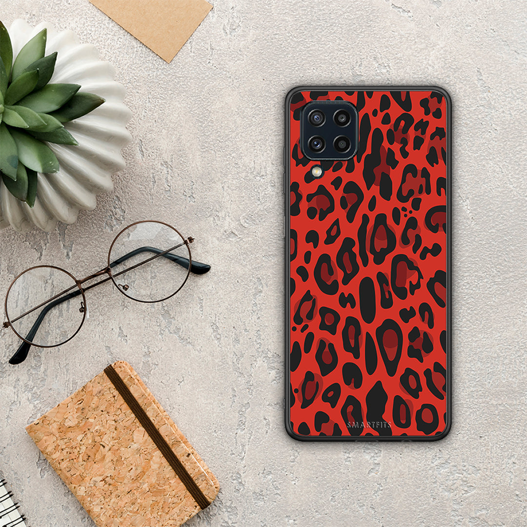 Animal Red Leopard - Samsung Galaxy M32 4G / M22 θήκη