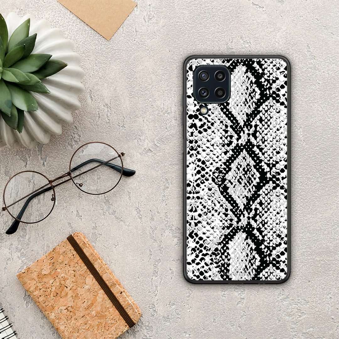 Animal White Snake - Samsung Galaxy M32 4G / M22 θήκη