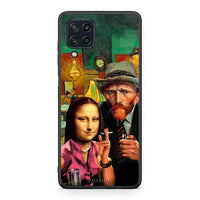 Thumbnail for Samsung M32 4G Funny Art θήκη από τη Smartfits με σχέδιο στο πίσω μέρος και μαύρο περίβλημα | Smartphone case with colorful back and black bezels by Smartfits