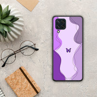 Thumbnail for Purple Mariposa - Samsung Galaxy M32 4G / M22 θήκη