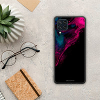Thumbnail for Watercolor Pink Black - Samsung Galaxy M32 4G / M22 θήκη