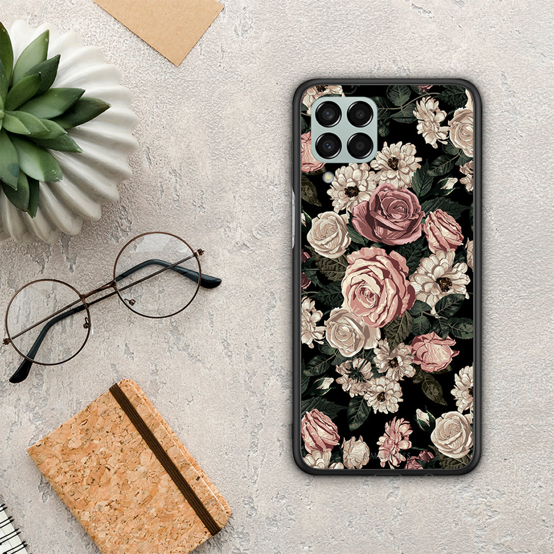 Flower Wild Roses - Samsung Galaxy M33 θήκη
