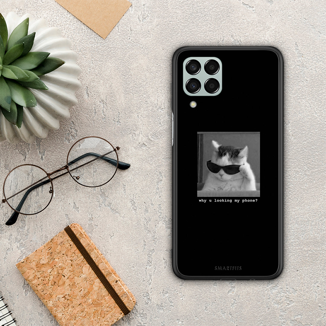 Meme Cat - Samsung Galaxy M33 θήκη