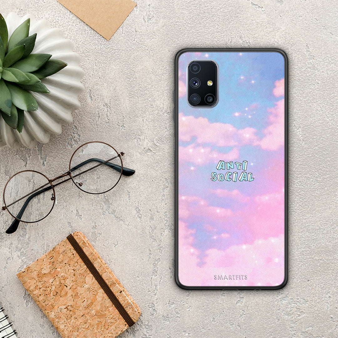 Anti Social - Samsung Galaxy M51 θήκη