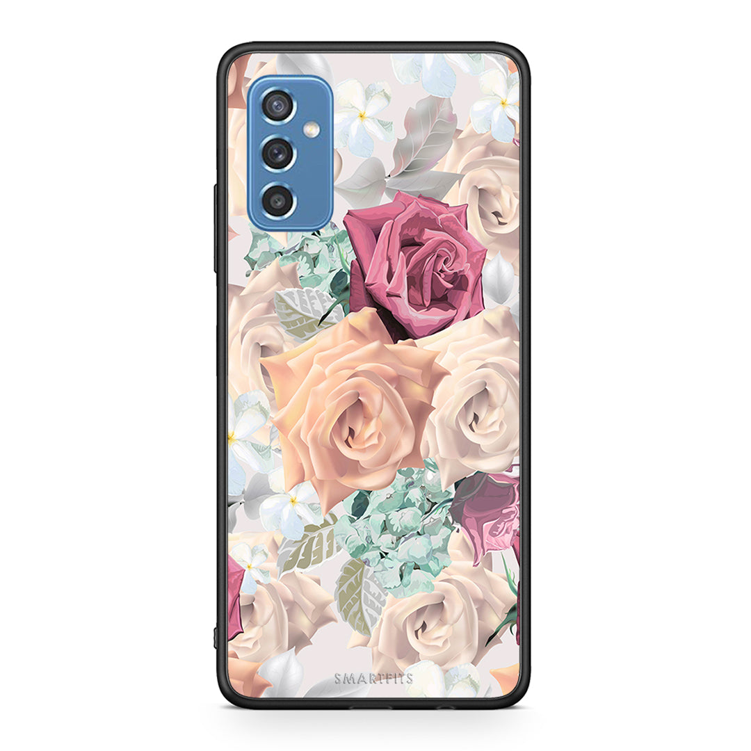 99 - Samsung M52 5G Bouquet Floral case, cover, bumper