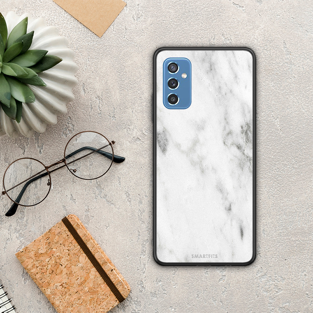 Marble White - Samsung Galaxy M52 5G θήκη