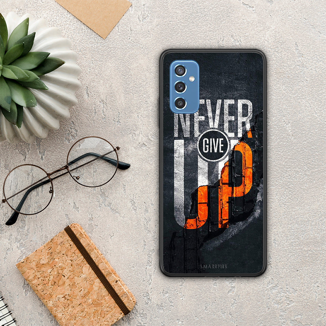 Never Give Up - Samsung Galaxy M52 5G θήκη