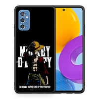 Thumbnail for Θήκη Samsung M52 5G Pirate King από τη Smartfits με σχέδιο στο πίσω μέρος και μαύρο περίβλημα | Samsung M52 5G Pirate King case with colorful back and black bezels