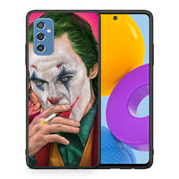 Thumbnail for Θήκη Samsung M52 5G JokesOnU PopArt από τη Smartfits με σχέδιο στο πίσω μέρος και μαύρο περίβλημα | Samsung M52 5G JokesOnU PopArt case with colorful back and black bezels