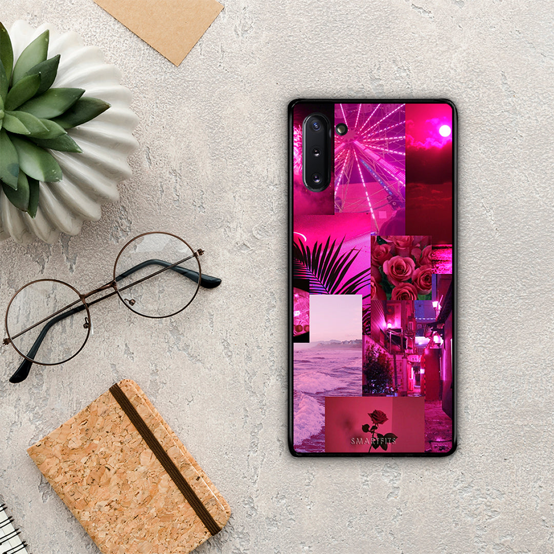 Collage Red Roses - Samsung Galaxy Note 10 θήκη