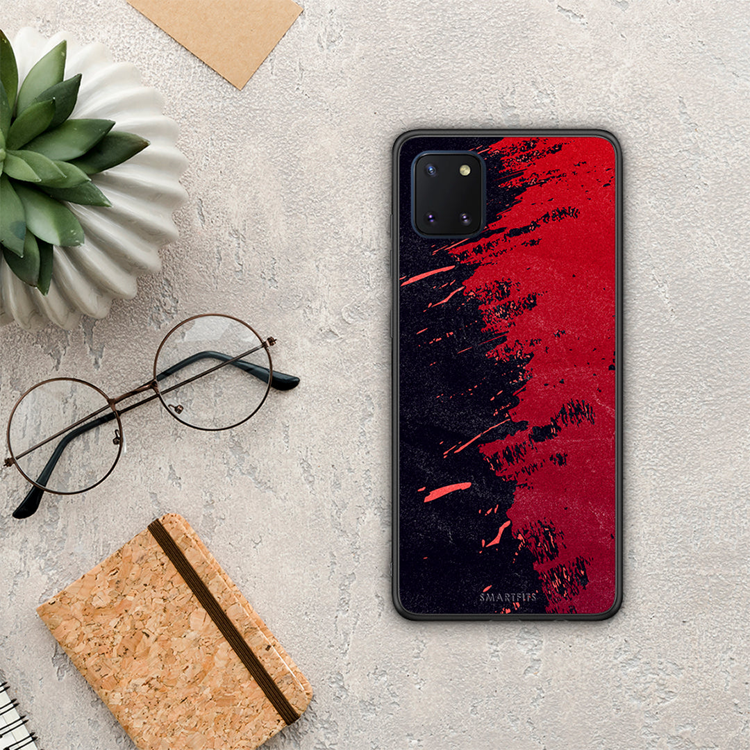Red Paint - Samsung Galaxy Note 10 Lite θήκη