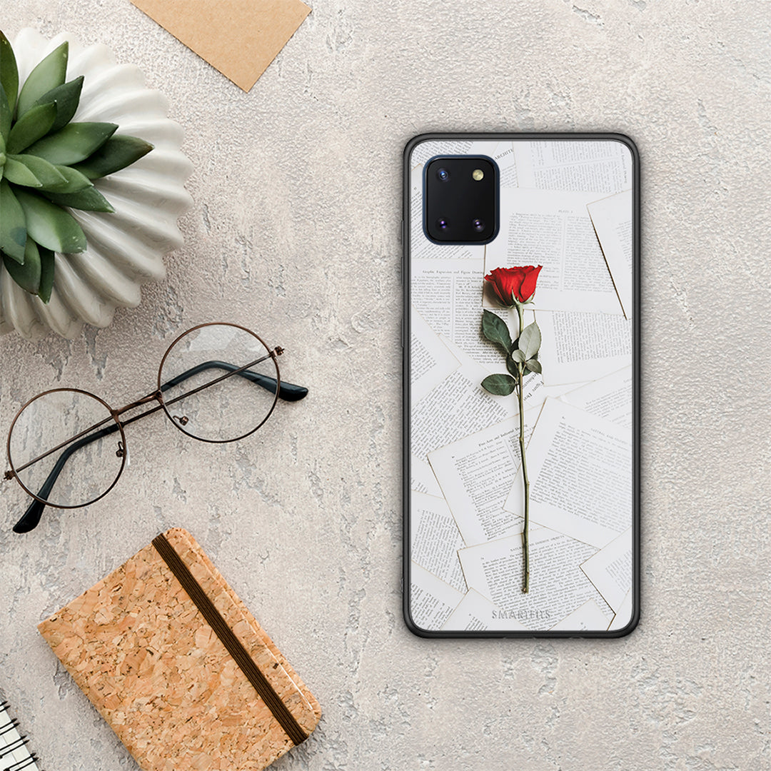 Red Rose - Samsung Galaxy Note 10 Lite θήκη