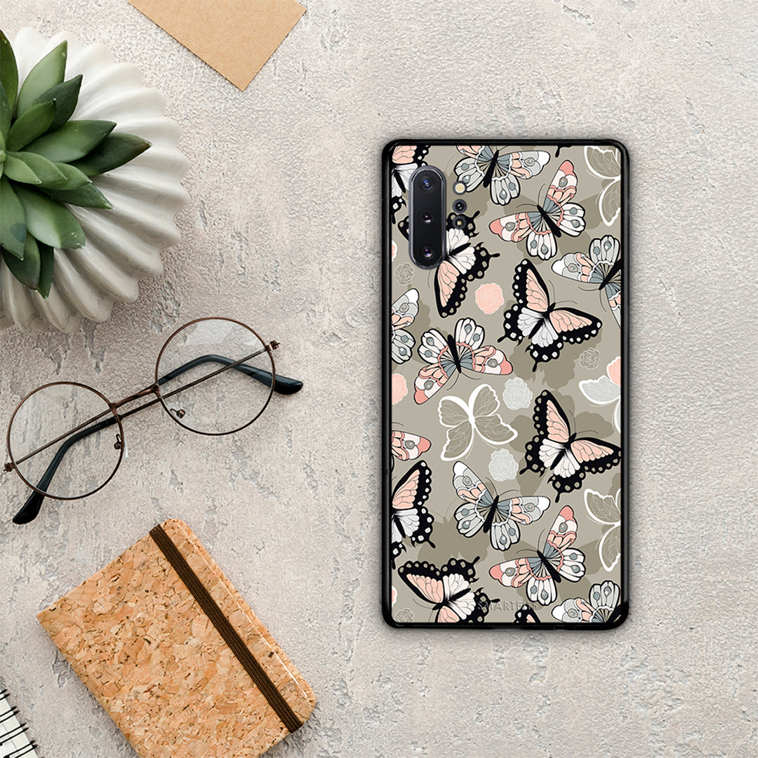 Boho Butterflies - Samsung Galaxy Note 10+ θήκη