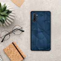 Thumbnail for Geometric Blue Abstract - Samsung Galaxy Note 10+ θήκη