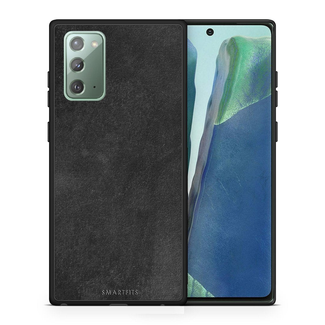 Θήκη Samsung Note 20 Black Slate Color από τη Smartfits με σχέδιο στο πίσω μέρος και μαύρο περίβλημα | Samsung Note 20 Black Slate Color case with colorful back and black bezels