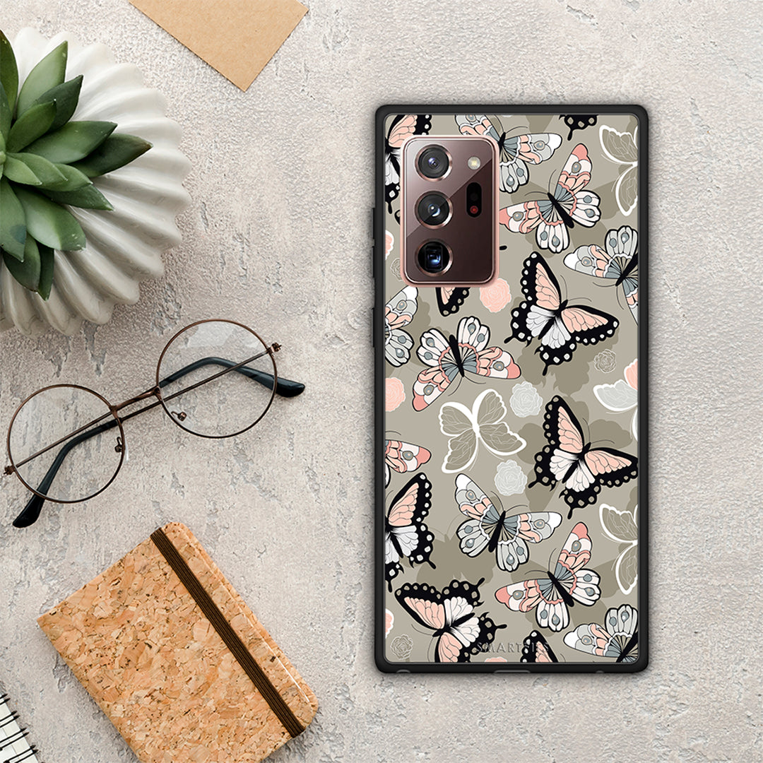 Boho Butterflies - Samsung Galaxy Note 20 Ultra θήκη
