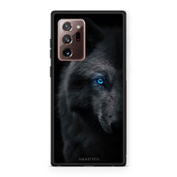 Thumbnail for Samsung Note 20 Ultra Dark Wolf θήκη από τη Smartfits με σχέδιο στο πίσω μέρος και μαύρο περίβλημα | Smartphone case with colorful back and black bezels by Smartfits