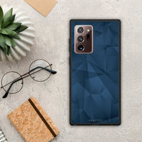 Thumbnail for Geometric Blue Abstract - Samsung Galaxy Note 20 Ultra θήκη