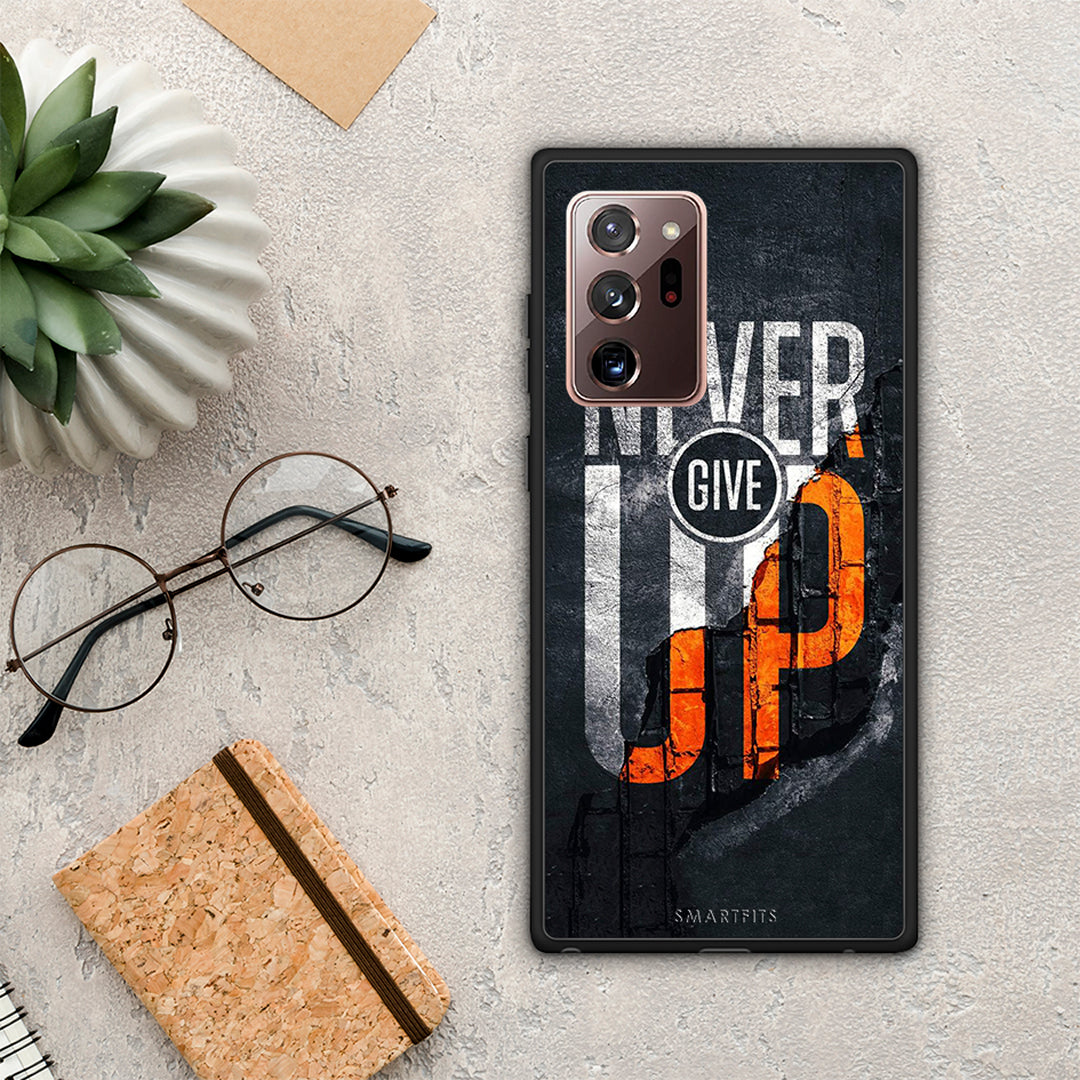 Never Give Up - Samsung Galaxy Note 20 Ultra θήκη