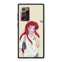 Thumbnail for Samsung Note 20 Ultra Walking Mermaid Θήκη από τη Smartfits με σχέδιο στο πίσω μέρος και μαύρο περίβλημα | Smartphone case with colorful back and black bezels by Smartfits
