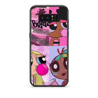 Thumbnail for samsung note 8 Bubble Girls Θήκη Αγίου Βαλεντίνου από τη Smartfits με σχέδιο στο πίσω μέρος και μαύρο περίβλημα | Smartphone case with colorful back and black bezels by Smartfits