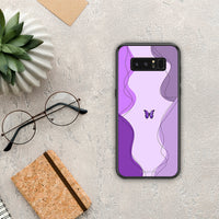 Thumbnail for Purple Mariposa - Samsung Galaxy Note 8 θήκη
