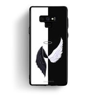 Thumbnail for samsung note 9 Angels Demons θήκη από τη Smartfits με σχέδιο στο πίσω μέρος και μαύρο περίβλημα | Smartphone case with colorful back and black bezels by Smartfits