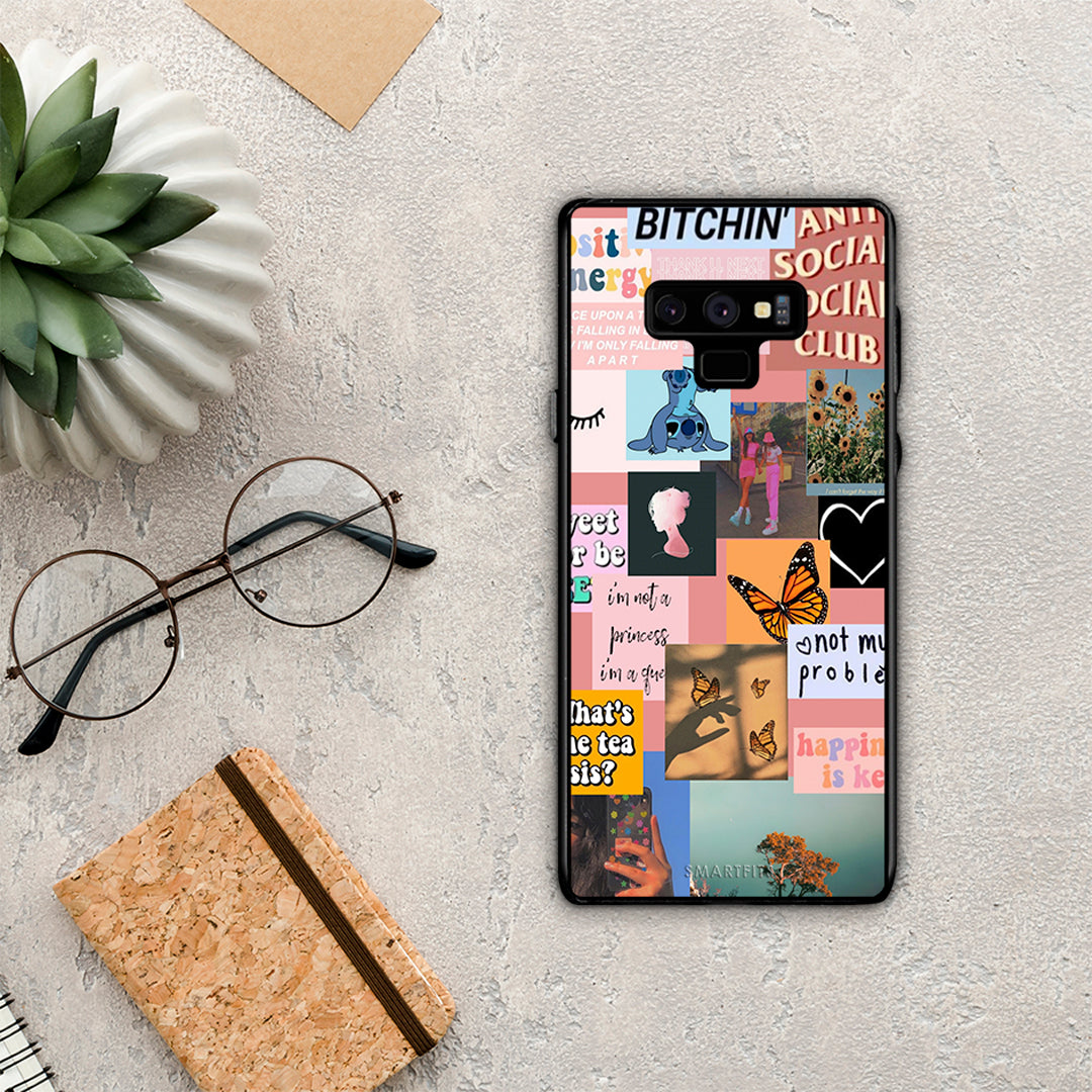 Collage Bitchin - Samsung Galaxy Note 9 θήκη