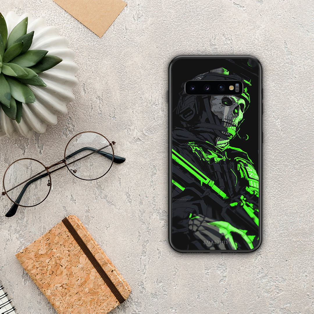 Green Soldier - Samsung Galaxy S10+ θήκη