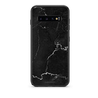 Thumbnail for samsung s10 plus Marble Black θήκη από τη Smartfits με σχέδιο στο πίσω μέρος και μαύρο περίβλημα | Smartphone case with colorful back and black bezels by Smartfits