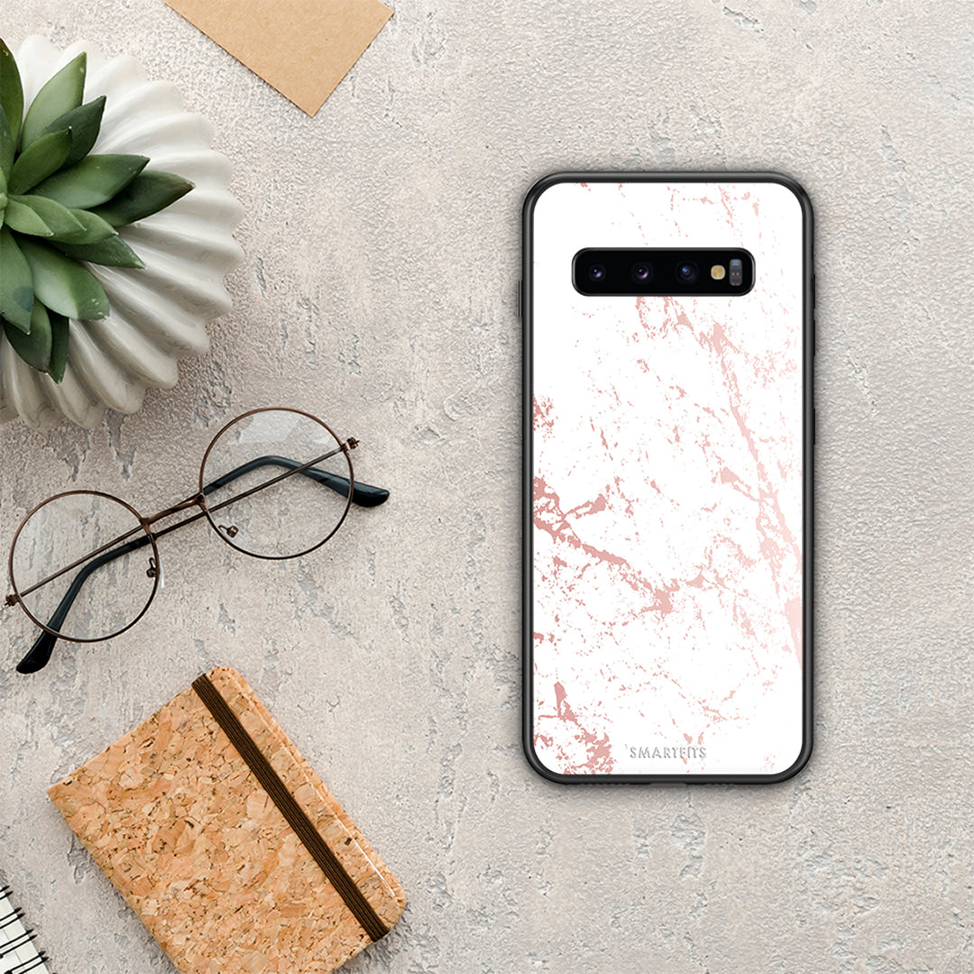 Marble Pink Splash - Samsung Galaxy S10 θήκη