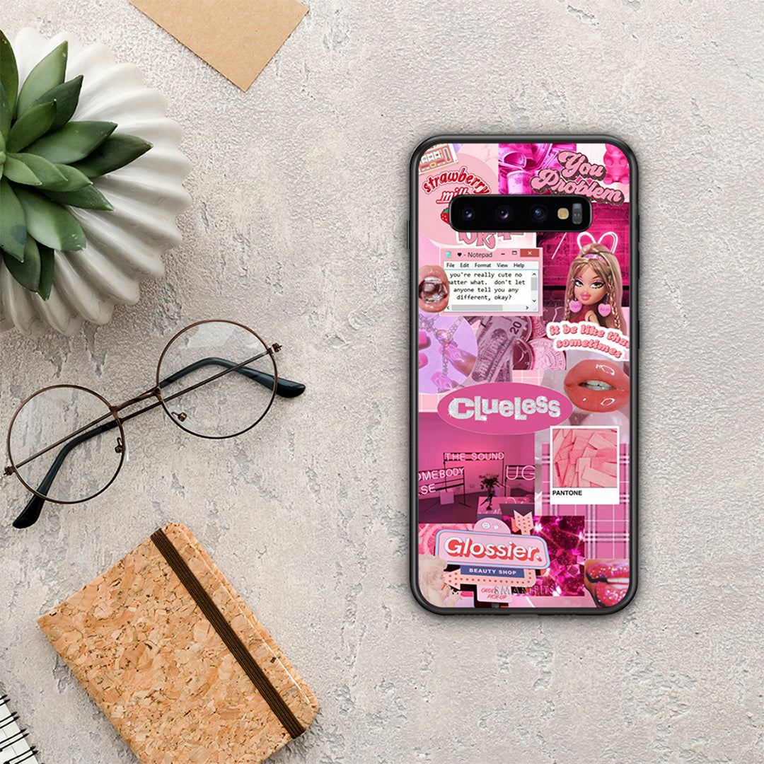 Pink Love - Samsung Galaxy S10+ θήκη