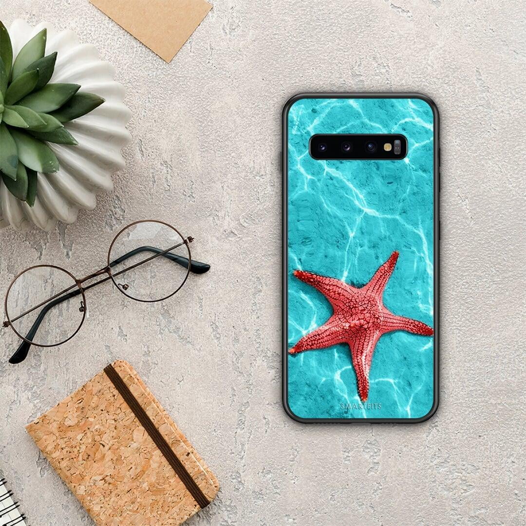Red Starfish - Samsung Galaxy S10 θήκη