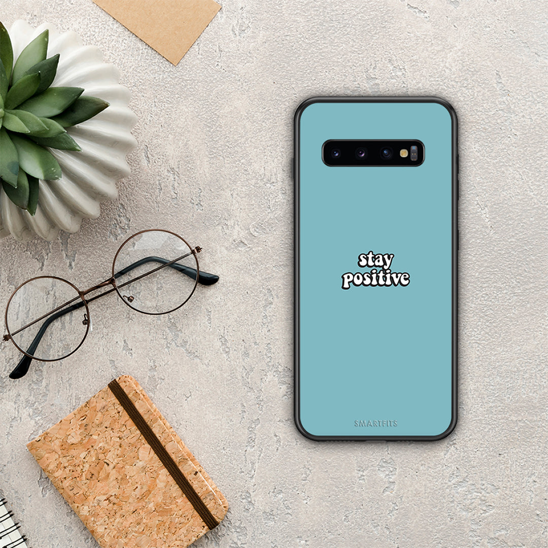 Text Positive - Samsung Galaxy S10+ θήκη
