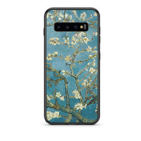 Thumbnail for samsung s10 plus White Blossoms θήκη από τη Smartfits με σχέδιο στο πίσω μέρος και μαύρο περίβλημα | Smartphone case with colorful back and black bezels by Smartfits