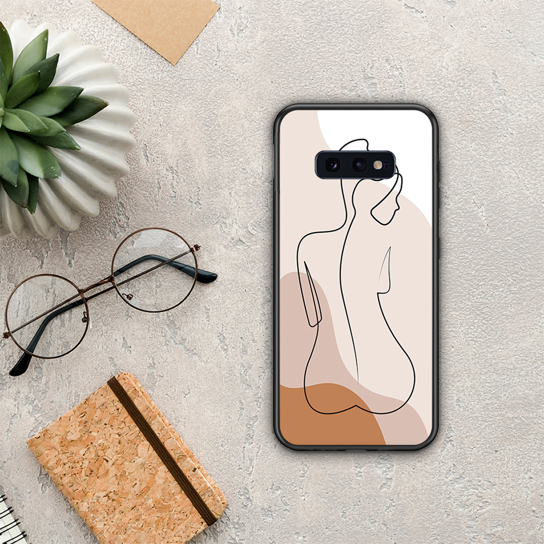 LineArt Woman - Samsung Galaxy S10e θήκη