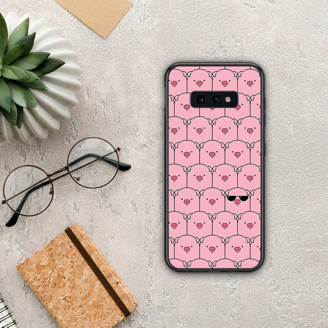Pig Glasses - Samsung Galaxy S10e θήκη