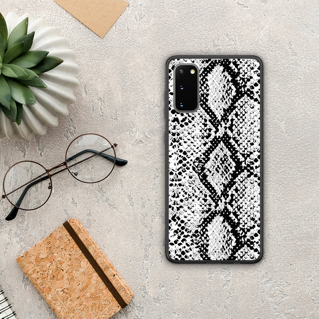Animal White Snake - Samsung Galaxy S20 θήκη
