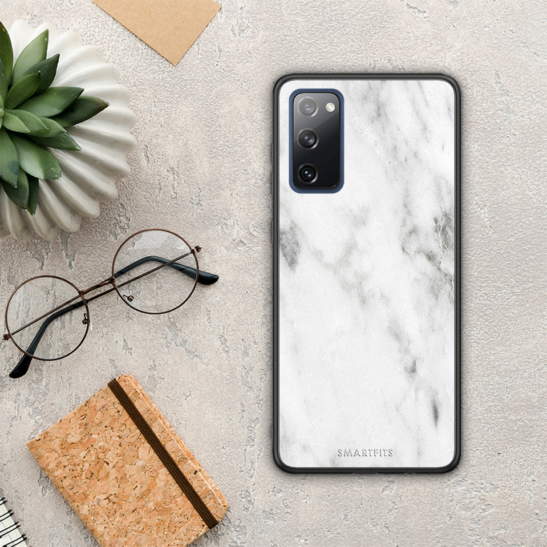 Marble White - Samsung Galaxy S20 FE θήκη