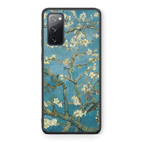 Thumbnail for Θήκη Samsung S20 FE White Blossoms από τη Smartfits με σχέδιο στο πίσω μέρος και μαύρο περίβλημα | Samsung S20 FE White Blossoms case with colorful back and black bezels