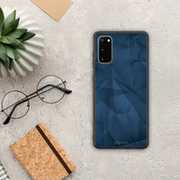 Thumbnail for Geometric Blue Abstract - Samsung Galaxy S20 θήκη