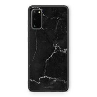Thumbnail for Samsung S20 Marble Black θήκη από τη Smartfits με σχέδιο στο πίσω μέρος και μαύρο περίβλημα | Smartphone case with colorful back and black bezels by Smartfits