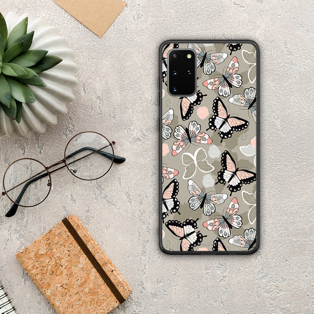 Boho Butterflies - Samsung Galaxy S20+ θήκη
