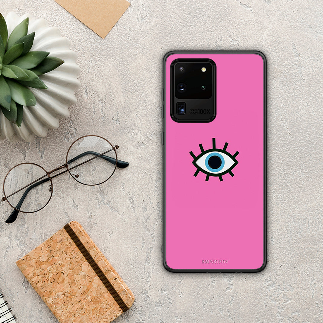 Blue Eye Pink - Samsung Galaxy S20 Ultra θήκη